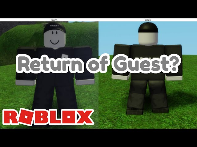 ROBLOX is bringing back guest?
