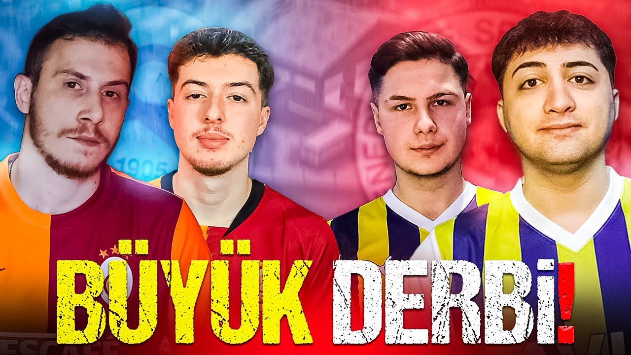 FENERBAHÇELİ YOUTUBERLAR VS GALATASARAY! (KAVGA ÇIKTI) | PUBG Mobile