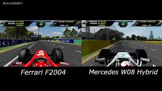 F1 Challenge - 2004 vs 2017 [Melbourne] screenshot 5