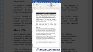 𝐏𝐚𝐚𝐧𝐨 𝐦𝐚𝐠-𝐜𝐫𝐞𝐚𝐭𝐞 𝐧𝐠 𝐬𝐭𝐲𝐥𝐞 𝐬𝐚 𝐌𝐒 𝐖𝐨𝐫𝐝? #icsa  #shortsvideo #toturial