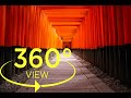 [360°Video(VR)] Fushimi Inari Taisha Shrine Kyoto / 伏見稲荷大社 京都