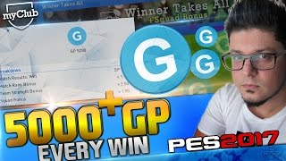 myClub GP BONUS PES 2017 - EARN 5000+ GP EVERY WIN  18