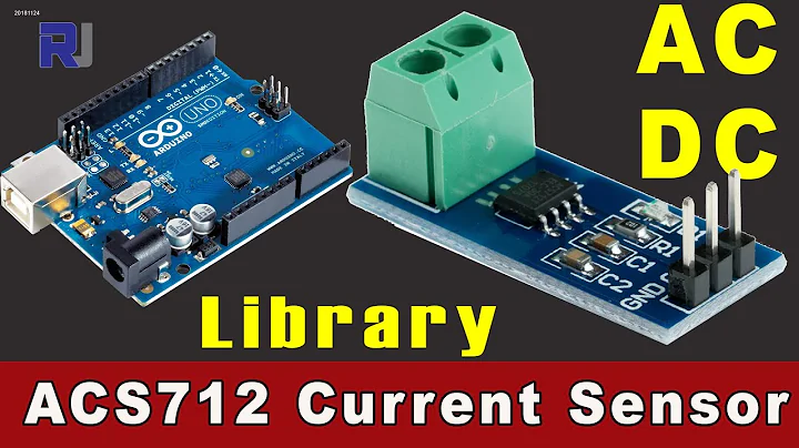 Measuring 5A-30A AC and DC current using Allegro ACS712 with Robojax Library (code added into video) - 天天要聞