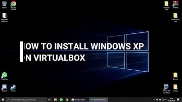 How to install Windows XP on VirtualBox