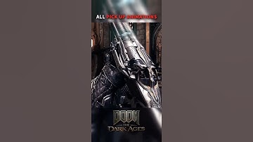 All Weapon Pick Up Animations of DOOM: The Dark Ages #doom #gaming