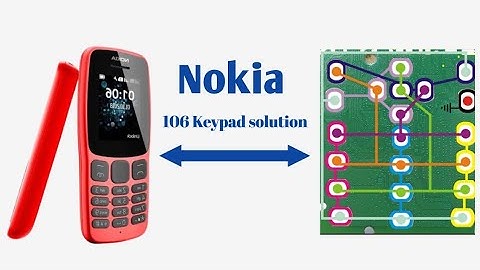 Nokia 106 ta 1114 keypad ways | 789 not working Solution | Only One Jumper 💯 working.
