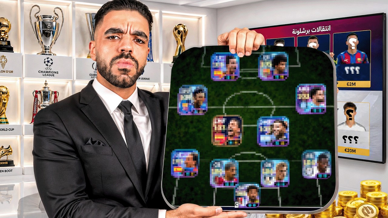 كونت تشكيله من اقوى انتقالات الميركاتو🤯تشكيله جباره🔥 |efootbal 2027