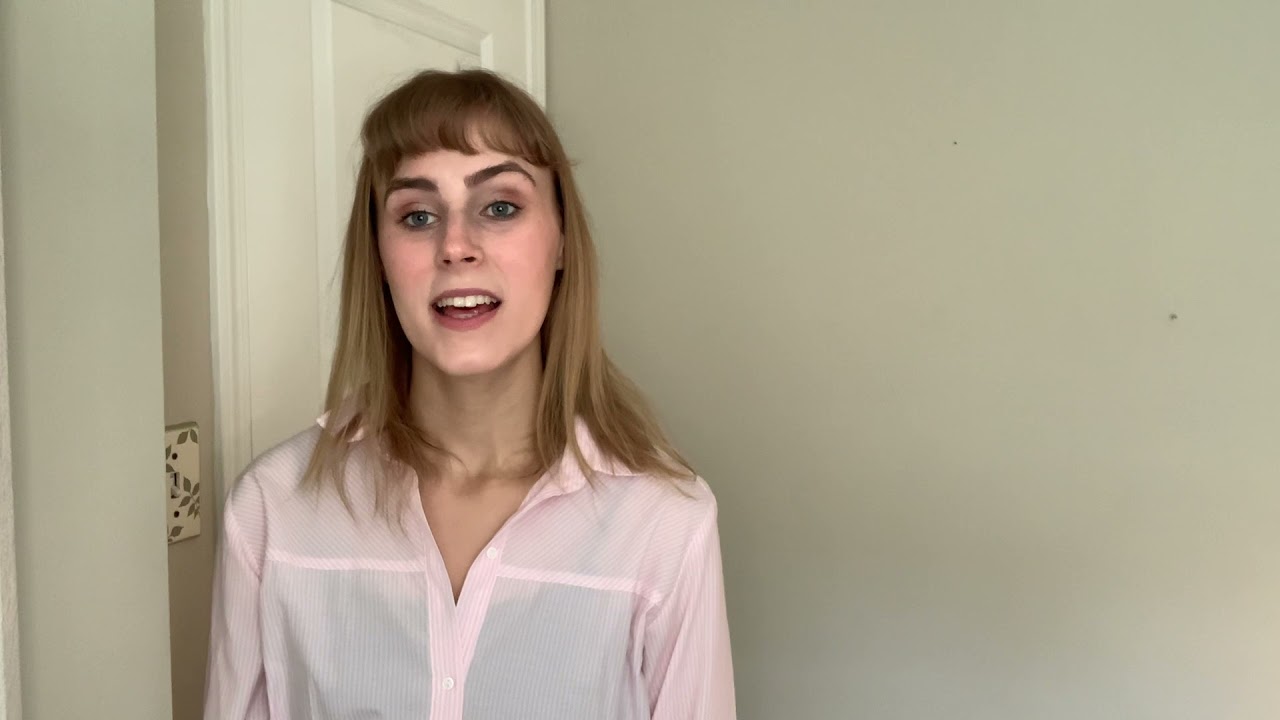 Emma Ryan performing Kathleen from Gruesome Playground Injuries by Rajiv Joseph