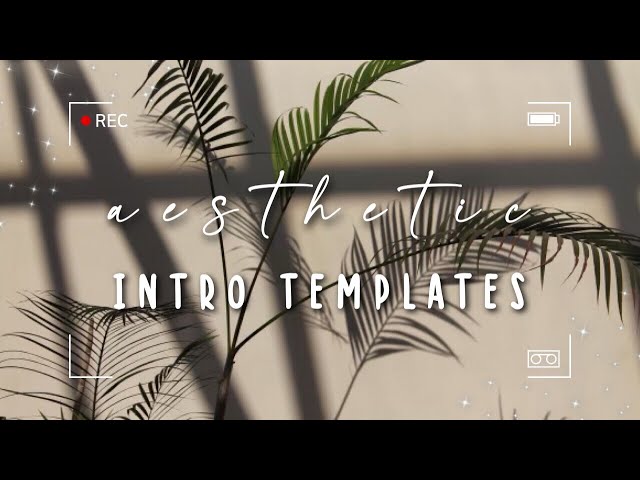 aesthetic intro templates for 2021 u0026 2022! *no text* | no credit needed class=