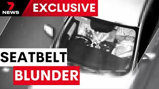 Drivers fined after being snapped by seatbelt detection cameras despite not breaking the law | 7NEWS