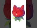 Learn How to Paint a Strawberry Cat! 🍓 #watercolor #procreate #digitalart