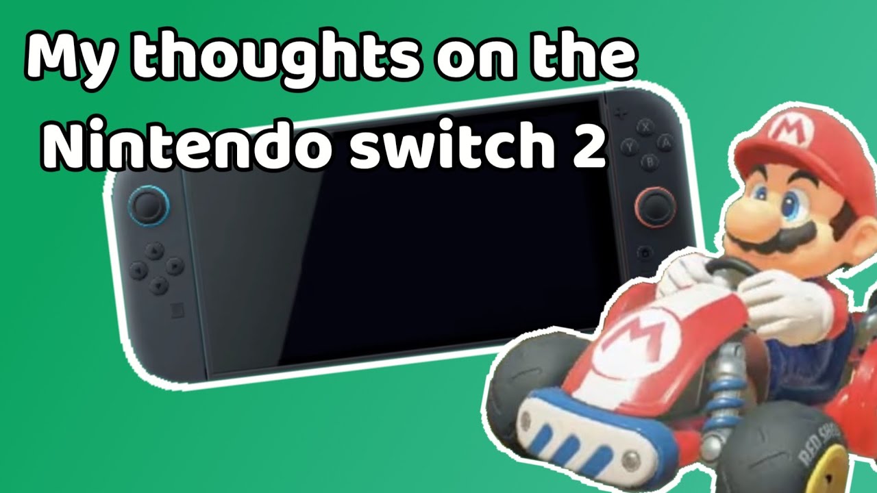 my thoughts on the Nintendo switch 2 announcement - YouTube