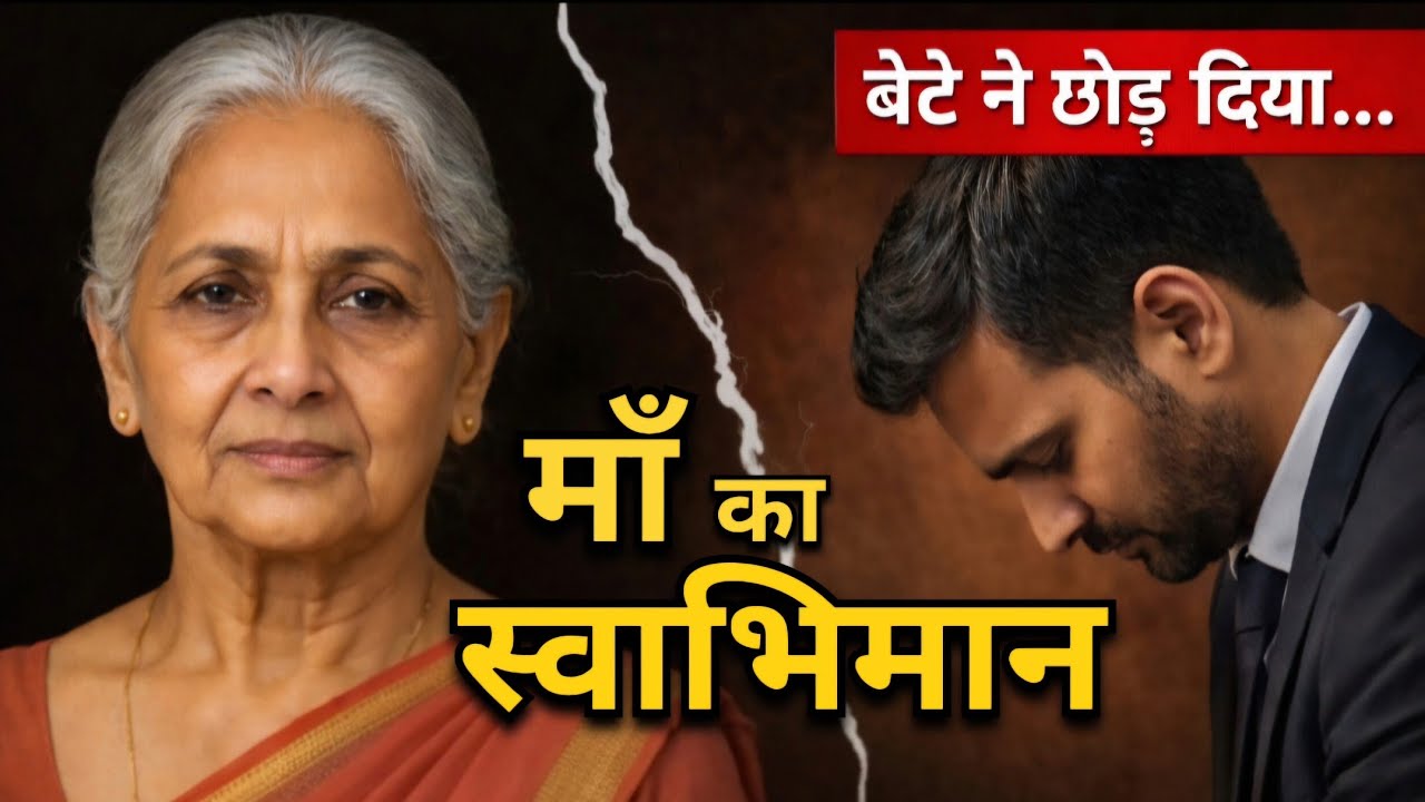 “जिस माँ ने बेटे की जान बचाई, उसी बेटे ने उसे लावारिस छोड़ दिया | माँ का स्वाभिमान”