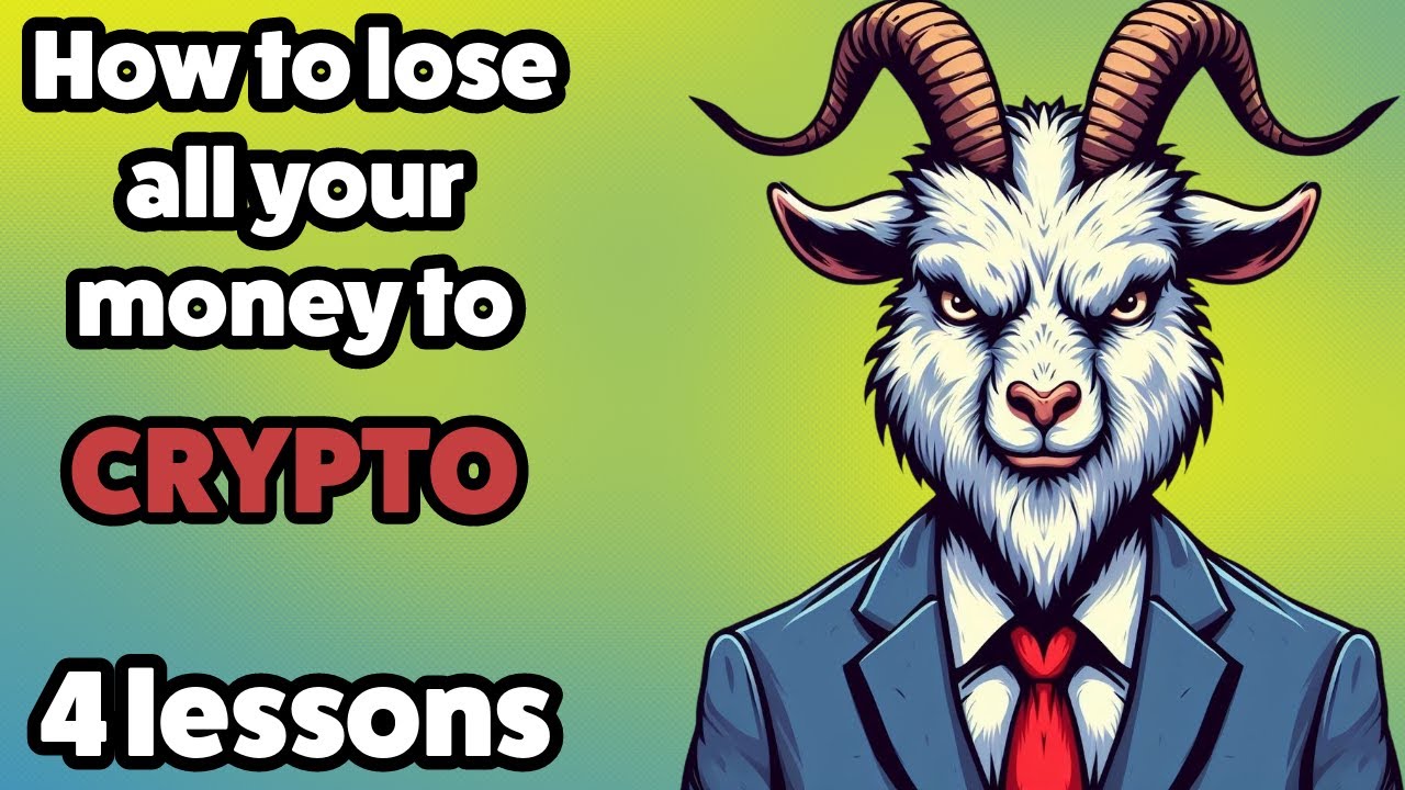 How to lose all your money to crypto - YouTube