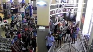 Mindless Behavior Waves to Fans at FYE in Philly 7/30/11