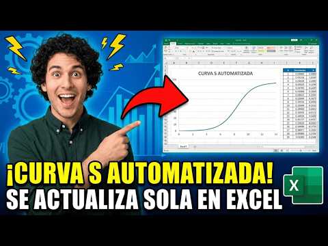 Curva S automatizada, sin macros en Excel