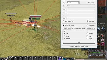 Filter loot Auto loot auto hunting bot best fitur for all rf-ps or rf classic