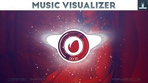 Audio React Parallax Music Visualizer | After Effects Template | Elements