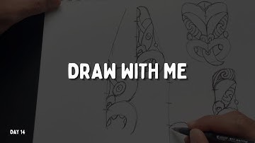 Creating Māori Designs – 25-Minute Raw Drawing Session