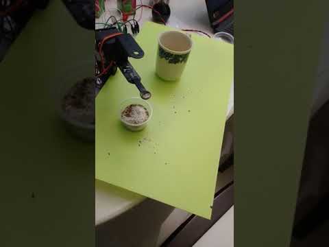 Esp8266 Wifi robotic arm servo coffee maker