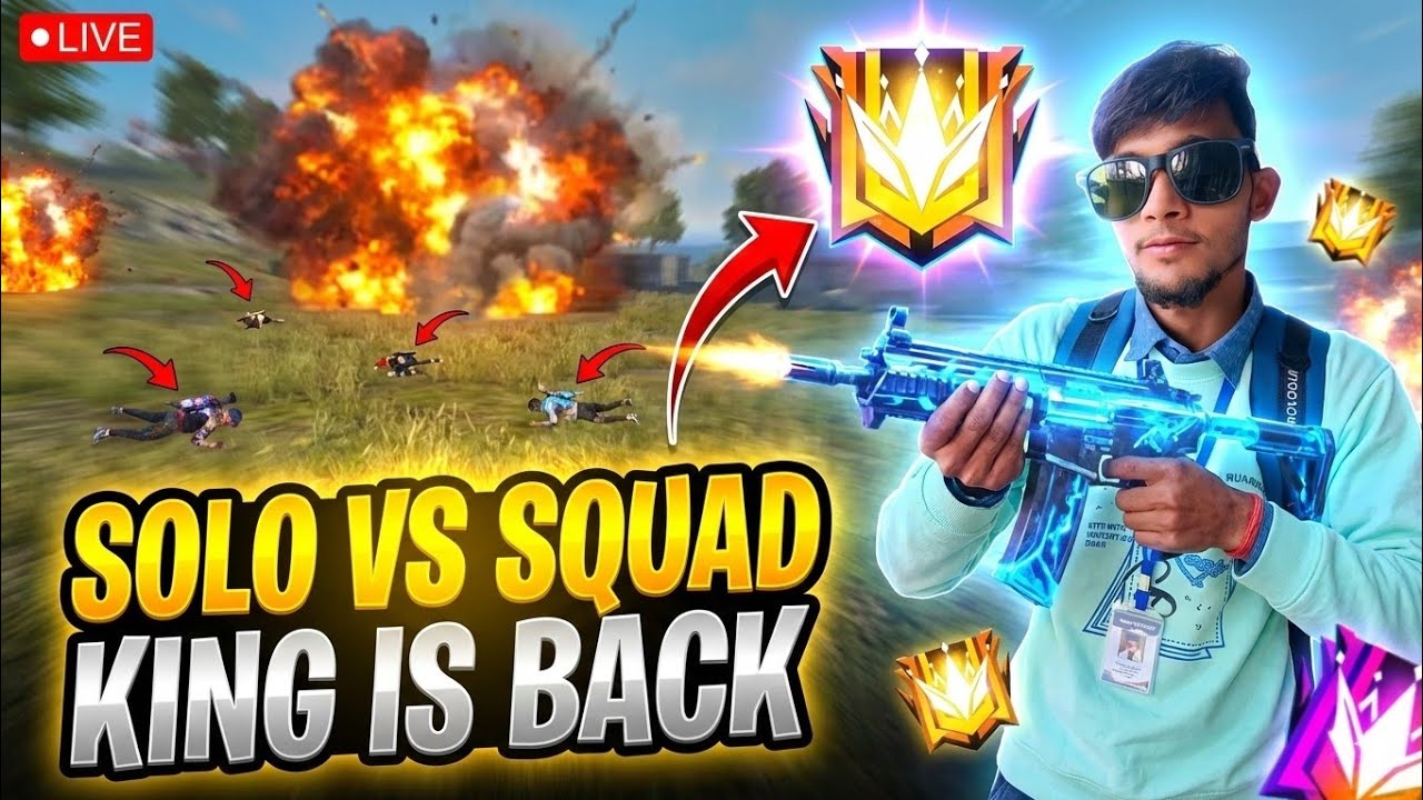 BR-RANK PUSH 🫷 2026 LIVE ( King 👑 Is Back) 