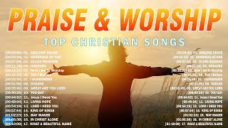 Amazing Grace, Goodness Of God, What A Beautiful Name 🙏 Special Hillsong Worship Songs Playlist 2024
