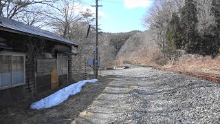 廃止された秘境駅（押角駅、浅岸駅、大志田駅）跡を巡る