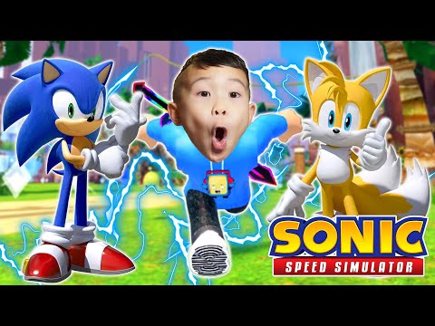 CONSEGUI A NOVA TRANSFORMAÇÃO DO TAILS NO ROBLOX!! (Sonic Speed Simulator)  