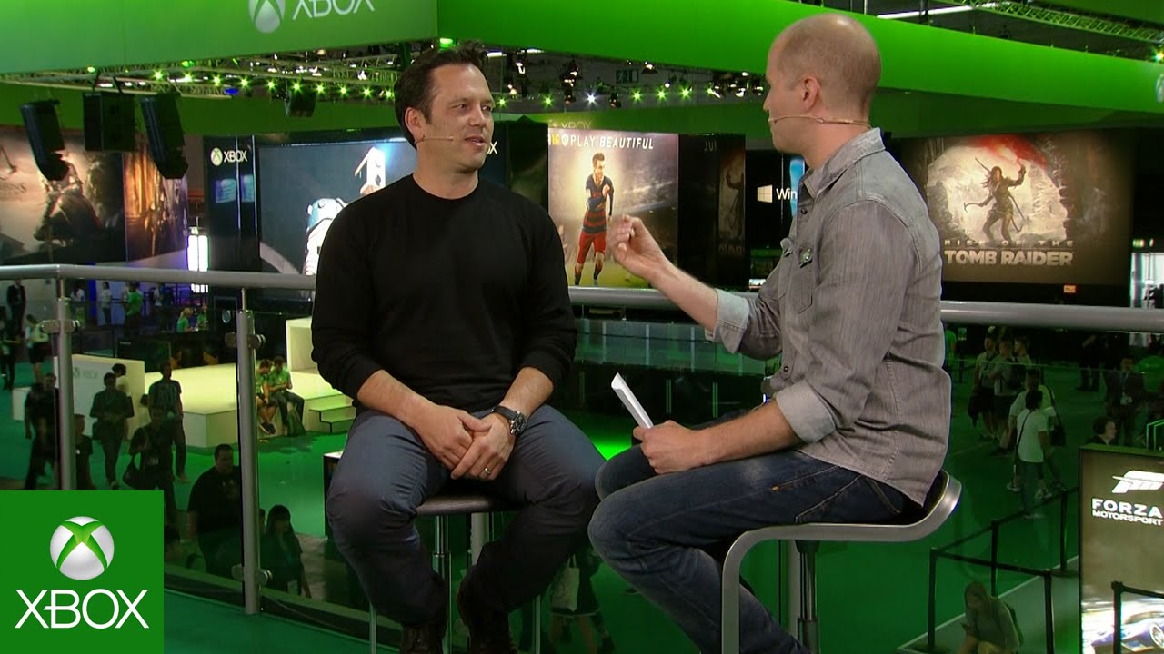 Chefe do Xbox, Phil Spencer, comenta sua promoção na Microsoft [BGS 2017] -  Vídeo Dailymotion