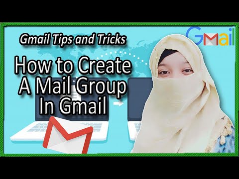 How to Create A Mail Group in Gmail || Gmail Tips and Tricks 2021 || Fatema's Computer TC