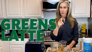 Greens Latte and Epinutrient Rich Hot Chocolate