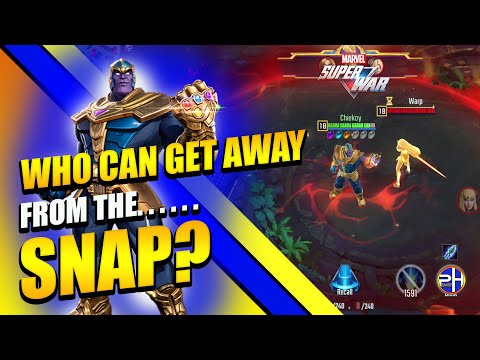 WHO CAN GET AWAY FROM THE SNAP? - MARVEL SUPER WAR