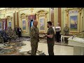 Президент Украины наградил служащих ВМС по случаю профессионального праздника