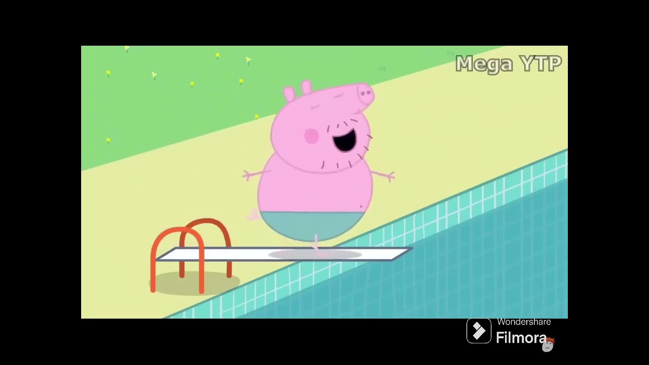 Try not to laugh papa pig