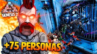 ARK - TODO EL SERVIDOR CONTRA NOSOTROS! (+75 PERSONAS) CAP. FINAL #36 GENESIS 2 - Nexxuz