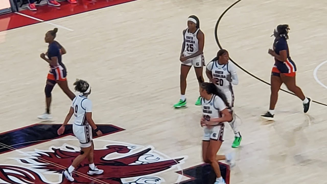 South Carolina Gamecocks Women's Basketball vs St Honoring