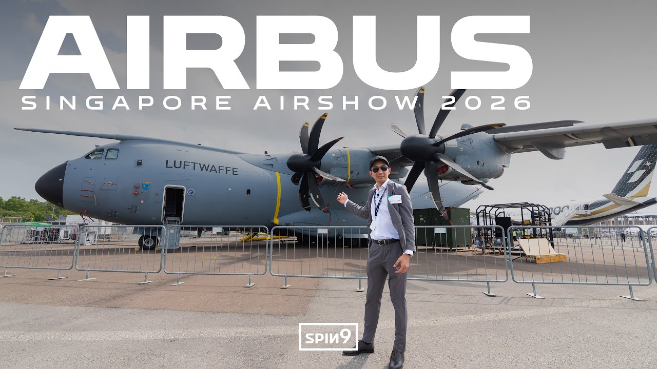 พาชมงาน Singapore Airshow 2026 — ความยิ่งใหญ่จาก Airbus