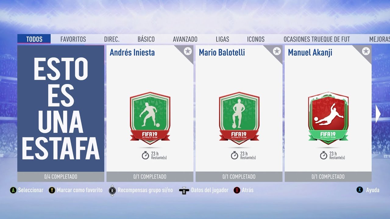 ESTO ES UNA ESTAFA! NO HAGAS ESTOS SBC FUTMAS!