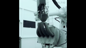 CNC Robotics + Meltio Additive Manufacturing System - Metal Pipe Manifold