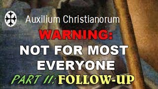(P2 Follow-up) Auxilium Christianorum Cautions - Demonic payback
