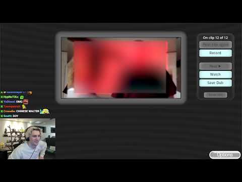 xQc Voice acts over Breaking Bad "I am the one who KNOCKS" scene