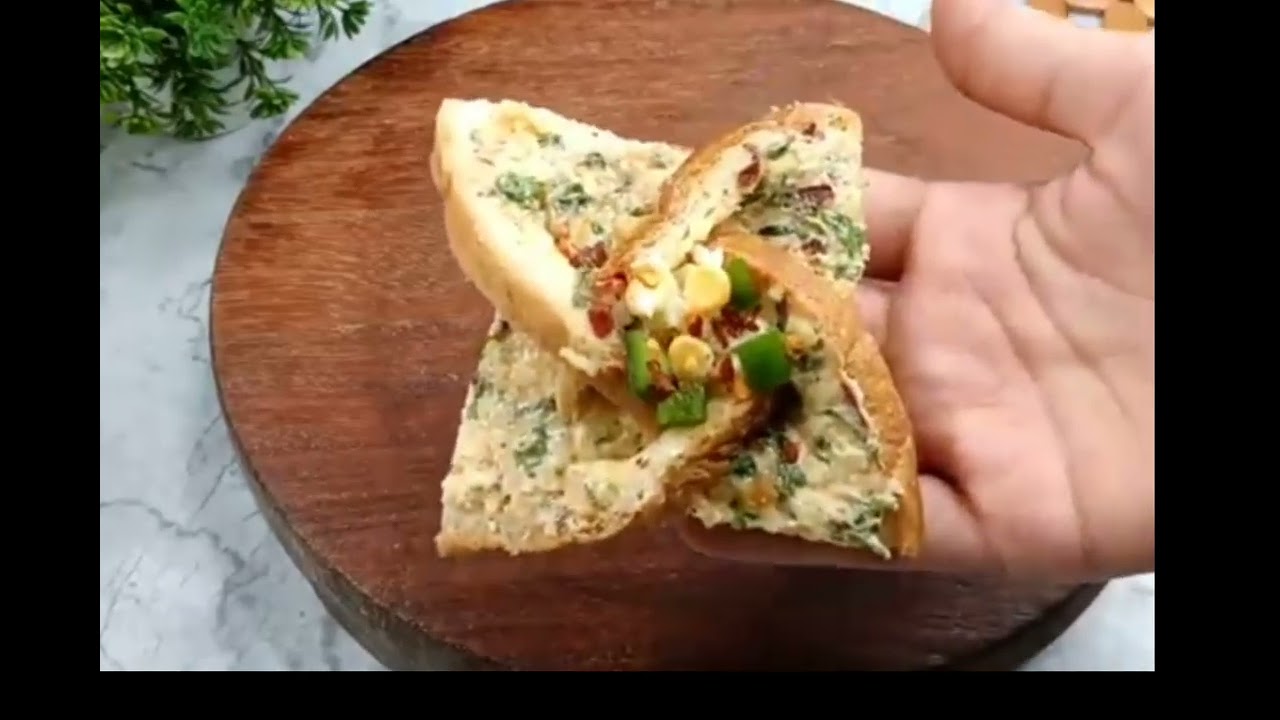 FLOWER SHAPE GARLIC BREAD #ramadan #food #trending #cooking #iftar 
