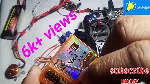 Rc Plane Gyro setup | ZMR NX4 pro flight controller  #julhas #creative #lifehacks #nx4 #nx4pro