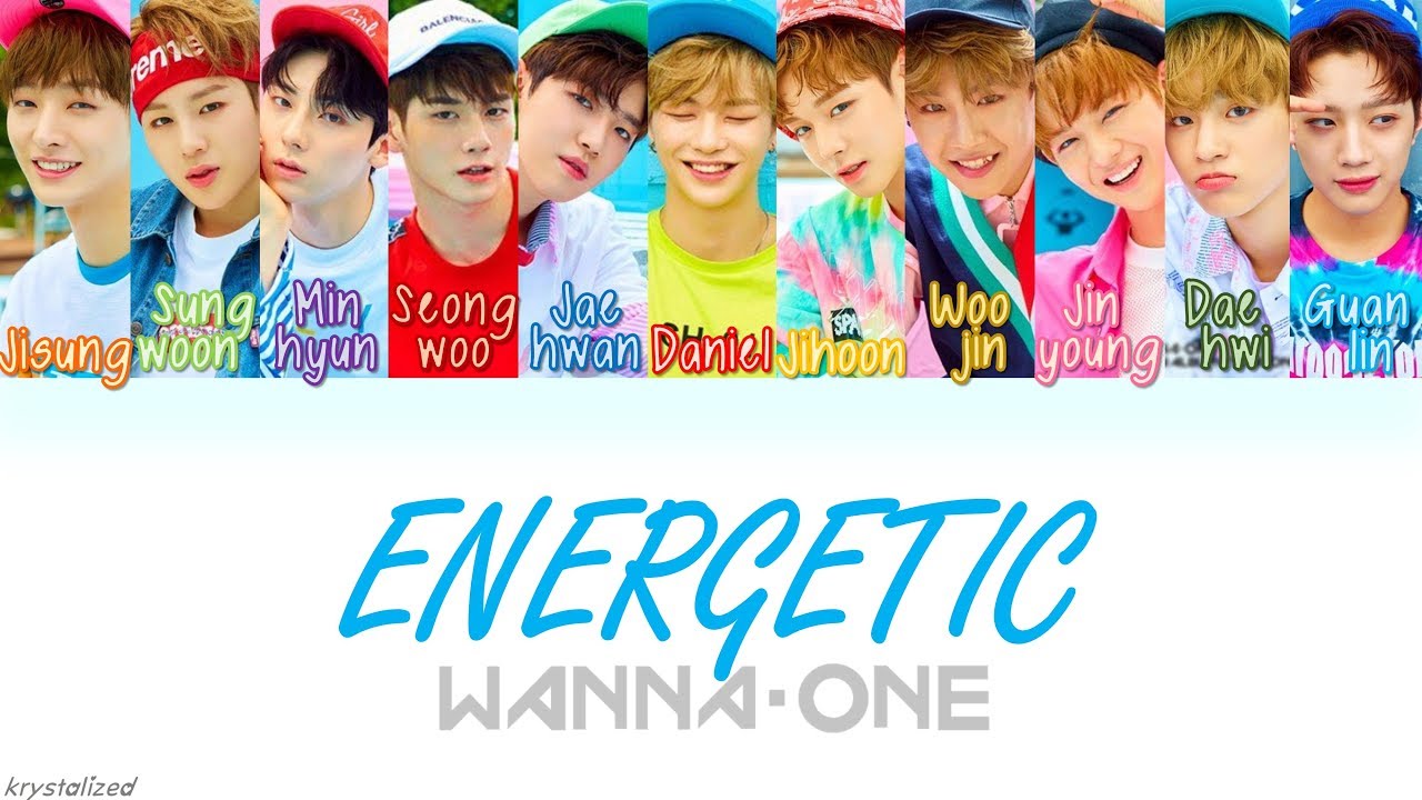 Wanna One    Energetic  HANROMENG Color Coded Lyrics