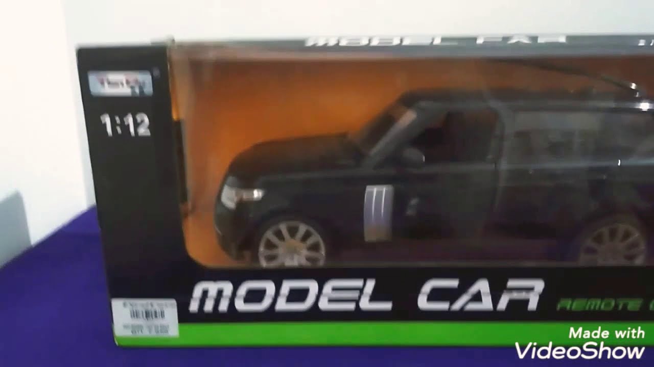 RANGE ROVER RC TOY CAR MODEL WORLD - YouTube