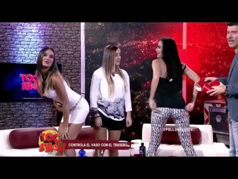 Toc Show | Sexy Girls TV Show | Fran, Dani y Flavia Controlan Vasos con la Cola