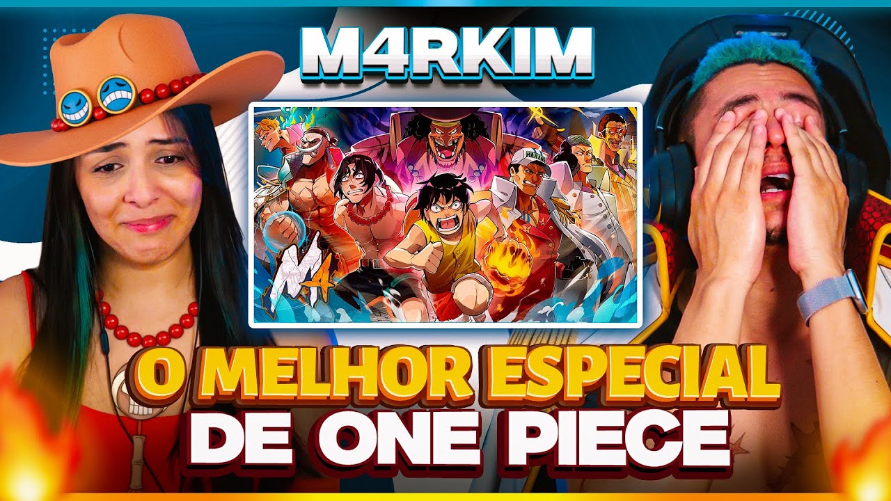 M4RKIM: Marineford (One Piece) | [Casal Jounin React] 🔥