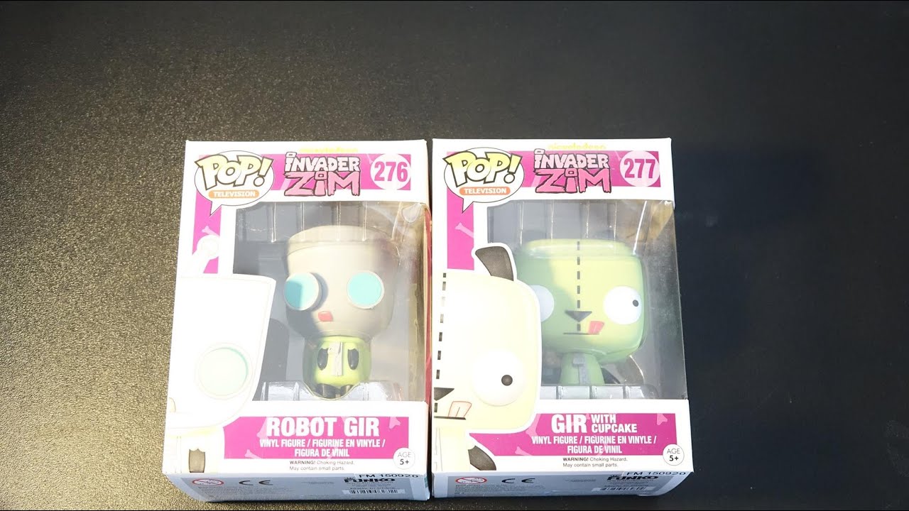 Funko Pop Haul Robot Gir / Cup Cake Gir YouTube