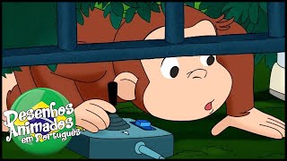 George O Curioso 🐵  O Vôo Invertida de George 🐵Compilação 🐵 Desenhos Animados em Português