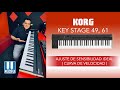 ✅Korg KeyStage 49, 61 - Ajuste sensibilidad Ideal - Curva de velocidad